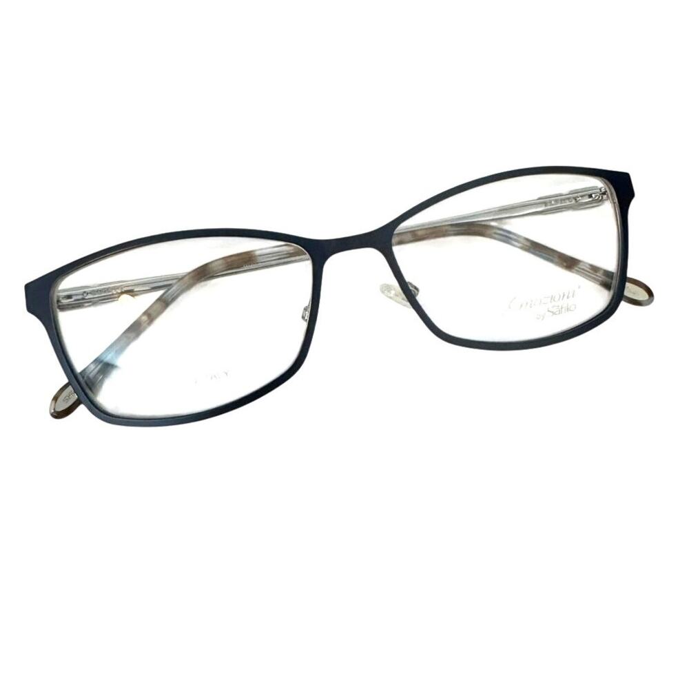NEW Emozioni EM4416 Blue and Gold Eyeglasses